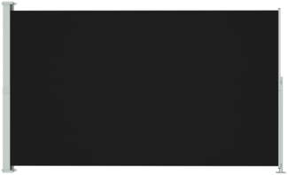 vidaXL Seitenmarkise Ausziehbar 200x300 cm Schwarz 313411