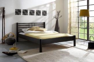 Dico Metallbett Christina 180x200 cm strukturmattschwarz