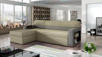 Wohnideebilder Rico Beige Ecksofas & Eckcouches R31