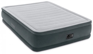 Intex 'Comfort-Plush-Elevated' Luftbett, Fiber-Tech grau