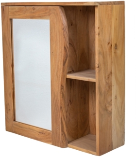 Spiegelschrank 62x70cm 'Wing' Akazie honig massiv