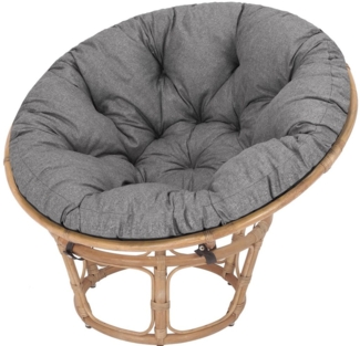 Bjird Stuhlkissen Polster für Papasansessel, Durchmesser 114 cm, UV - beständig wasserdicht Outdoor/Indoor