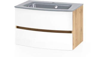 Waschbeckenunterschrank mit Waschbecken KOPENHAGEN