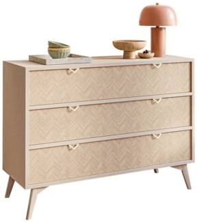 Lookway Kommode ALOE KSZ106 mit drei Schublade, Breite: 106 cm