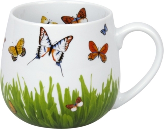 Könitz Schmetterlingswiese Kuschelbecher, Becher, Tasse, Kaffeetasse, Porzellan, Schmetterlinge, 420 ml, 11 1 143 2277
