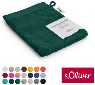 s.Oliver Waschhandschuh s.Oliver, Premium Qualität, 600 gr/m², auch als Sets erhältlich, Walkfrottier (1-St), große Farbauswahl, auch als Duschtuch, Handtuch, Gästetuch