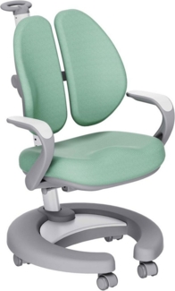 HOKO Kinderstuhl Höhenverstellbarer, mitwachsender Kinder Stuhl (Ergo Study Kid Kinder Schreibtisch Stuhl, Sitz und Rücken separat verstellbar. Ergonomisches Sitzen für Kinder, 1 St)