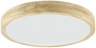 Brilliant LED Deckenleuchte Moreen Ø 34 x 6,8 cm warmweiß-kaltweiß holz