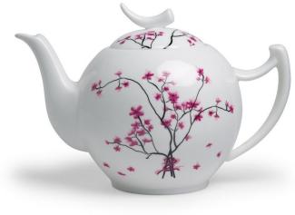 TeaLogic Teekanne TeaLogic Cherry Blossom Teekanne 2 L, (1-St), spülmaschinengeeignet