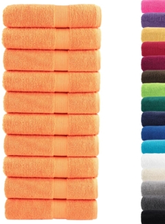 vidaXL Premium-Badetücher SOLUND 10 Stk. 100x150 cm 600 g/m² 137385