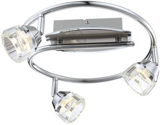 Deckenleuchte LED Wohnzimmer Deckenlampe Deckenstrahler 3 Flammig 56179-3