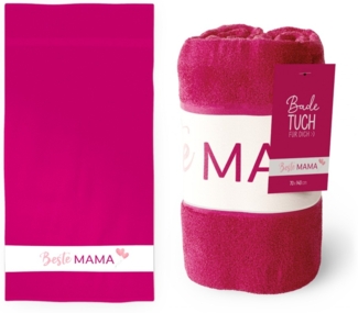 Badetuch Duschtuch Handtuch 70x140 Geschenk la vida Beste Mama 3797351