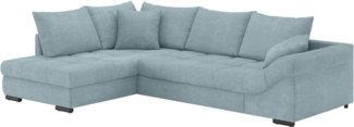 Mr. Couch Ecksofa Allegro DuraFlex, L-Form, Hochschläfer-Bettauszug, Kaltschaumpolsterung, bis 140 kg belastbar