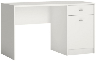 IDIMEX Schreibtisch SELINA, Schreibtisch mit Schubladen Home-Office-Tisch aus Holz weiß