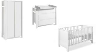 Schardt 'Milano' 3-tlg. Babyzimmer-Set Schrank 2-türig