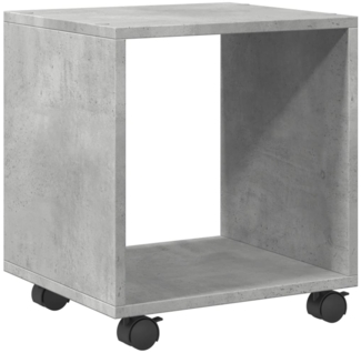 vidaXL Rollschrank Betongrau 37x33x42,5 cm Holzwerkstoff 853131