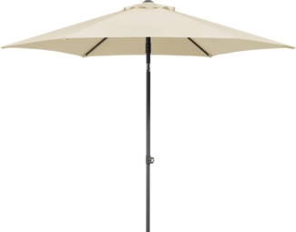 Sonnenschirm Sevilla 270/6 rund, Ø ca. 270 cm natur