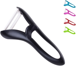 GRÄWE Keramik-Schäler SCHWARZ inkl. Ersatzklinge