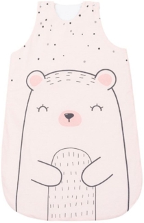 Kikkaboo Babyschlafsack Bär 0-6 Monate Länge 70 cm, 3. 3 TOG, Reißverschluss rosa