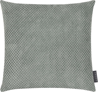 MAGMA Kissenhülle COMODO - ca. 40 x 40 cm weich plüsch kuschelig salbei