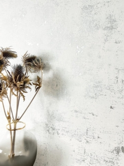 Newroom Vliestapete, Weiß Tapete Modern Beton - Betonwand Betonoptik Silber Industrial Glamour Zement Metallic für Schlafzimmer Wohnzimmer Küche, Betonwand, Betonoptik