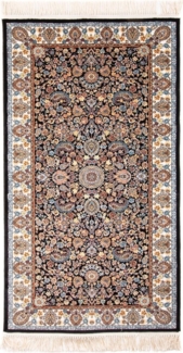 Morgenland Orientteppich - Soonil - rechteckig - 225x150 - Schwarz