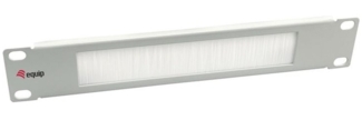 Equip 10 BÃ¼rstenblende 1U RAL7035