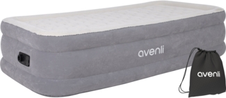 Avenli selbstaufblasende Luftmatratze / Luftbett 191 x 99 x 46 cm mit eingebauter Pumpe