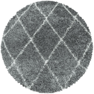 Runder Teppich ALVOR GREY 200 X 200cm