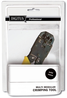 DIGITUS Multi Modular Crimpzange f?r 4P2C 4P4C 6P4C 6P6C 8P8C