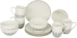 Villeroy & Boch Fleur Vert Frühstücks-Set für 4 Personen / 12 Teile