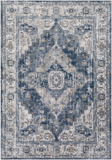Surya DALILA Teppich Blau 200 cm 274 cm 200x274 cm