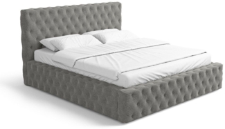 Sofa Dreams Polsterbett Navidad (Designerbett), Komplettbett Bett mit Bettkasten, inklusive Matratze und Topper
