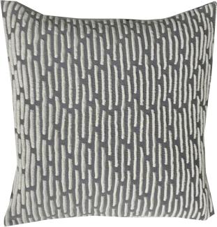 Neusser Collection Kissen Makeda creme-grau, 45 x 45 cm