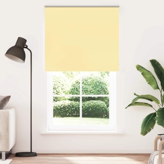 vidaXL Verdunkelungsrollo Gelb 140x230cm Stoffbreite 136,6cm Polyester 4012124