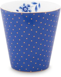 PIP STUDIO Royal Dots Blue Becher ohne Henkel klein 0,23 l