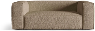 Micadoni Sofa Nuria 2-Sitzer Boucle Cappuccino