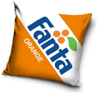 Carbotex Dekokissen Fanta Kissen Dekokissen 40x40 cm