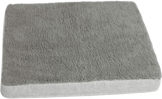 Sun Garden Orthopädisches Hundekissen 72 x 50 cm grau meliert Liegekissen