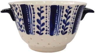 Neuetischkultur Küchensieb Küchensieb Keramik gemustert, Keramik, (Stück, 1-St, 1 Küchensieb), Seiher