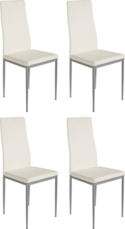 Home affaire Esszimmerstuhl Pluto (Set, 4 St), Bezug in Kunstleder