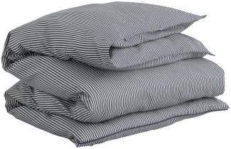 Gant Home Kopfkissenbezug Yarn Dyed Stripe Pillowcase Evening Blau (80x80 cm) 851028101-433