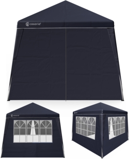 CASARIA® Set 3x3m Pavillon und 4x Seitenteil anthrazit