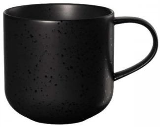 ASA Selection coppatea Henkelbecher kuro, Becher, Tasse, Porzellan, Schwarz matt, 400 ml, 19100190