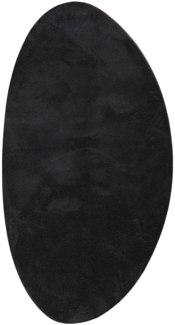 vidaXL Teppich HUARTE Schwarz 100 x 200 cm Polyester 4103699