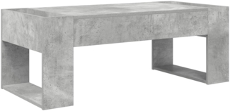 vidaXL Couchtisch Beton Grau 110 x 50 x 41 cm Holzwerkstoff 8000159