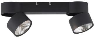 Paul Neuhaus 6452-18 PURE-NOLA LED Deckenleuchte 2-flammig schwarz