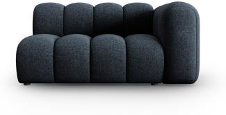 Micadoni Modulares Sofa Lupine 2-Sitzer Rechts Chenille Königsblau