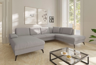 sit&more Wohnlandschaft Morris Jubi U-Form, B: 300 cm, mit Armteilfunktion & 1 Zierkissen, optional Bettfunktion