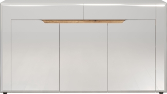 Sideboard Marlon in weiß Hochglanz 150 cm